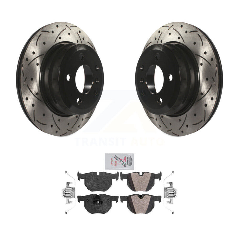 Transit Auto KDA-102074 Disc Brake Kit for 2007-2019 BMW X5, BMW X6 - Rear product image