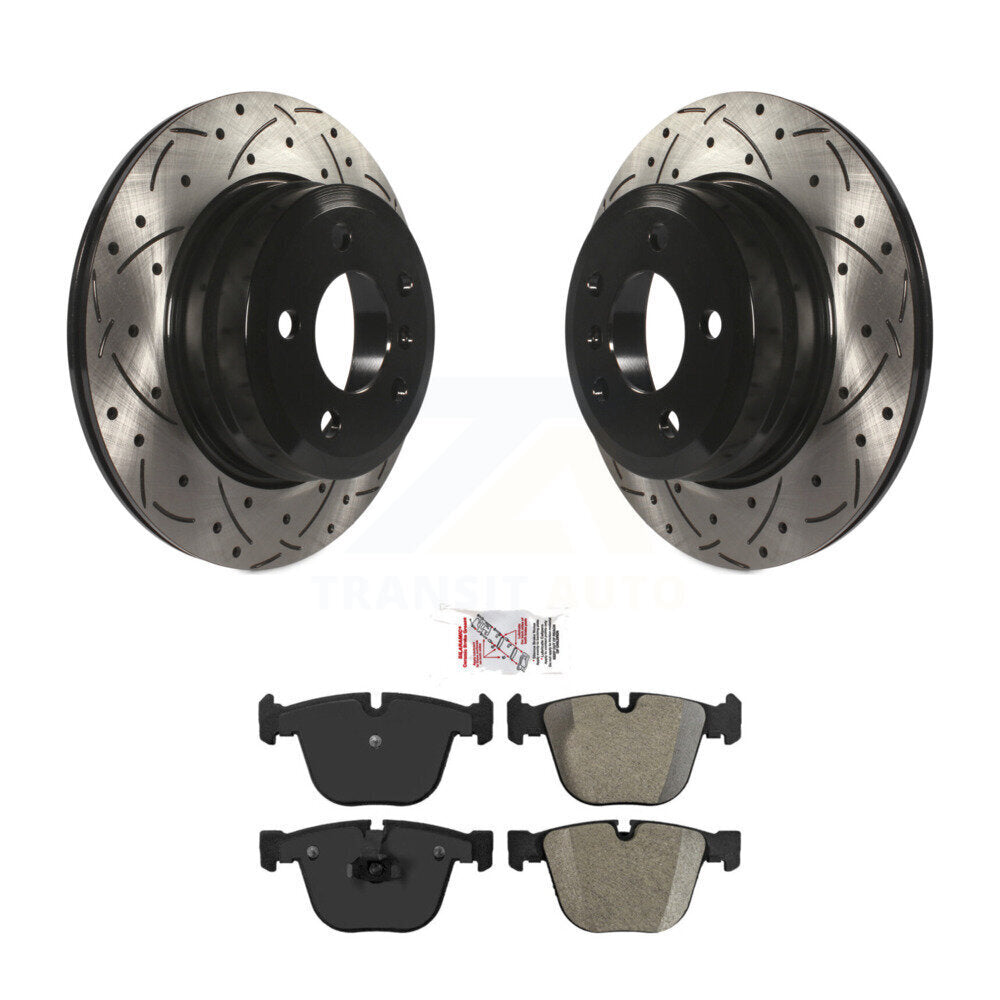 Transit Auto KDA-102075 Disc Brake Kit for 2009 BMW X6 - Rear product image