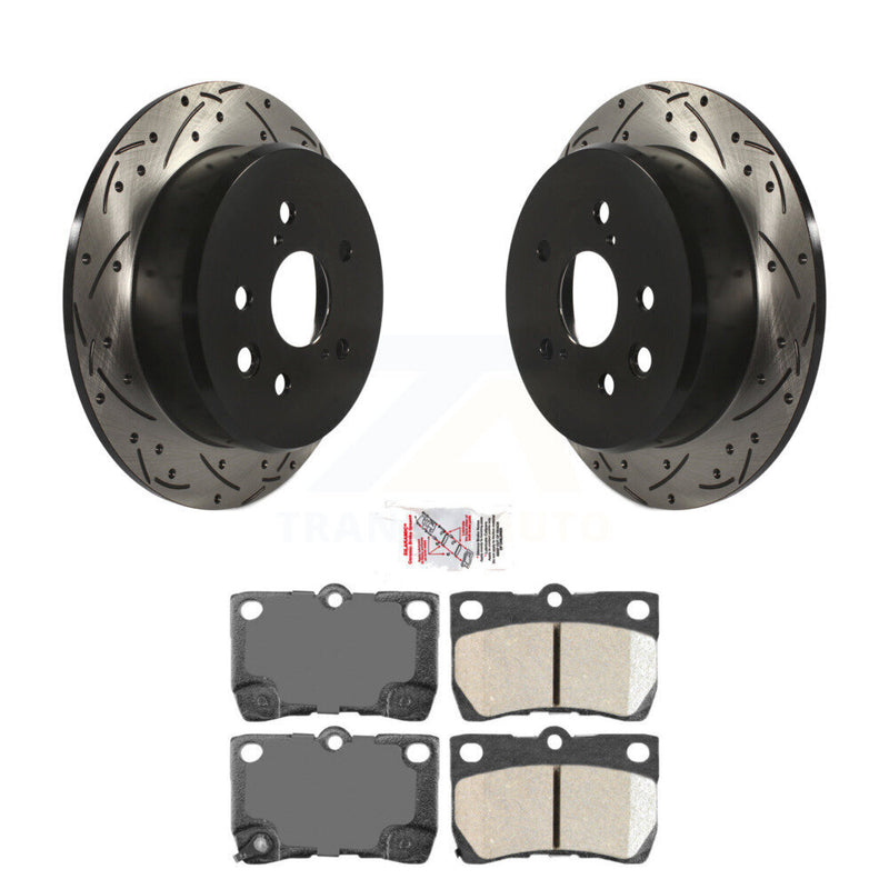 Transit Auto KDA-102099 Disc Brake Kit for 2006-2013 Lexus IS250 - Rear product image