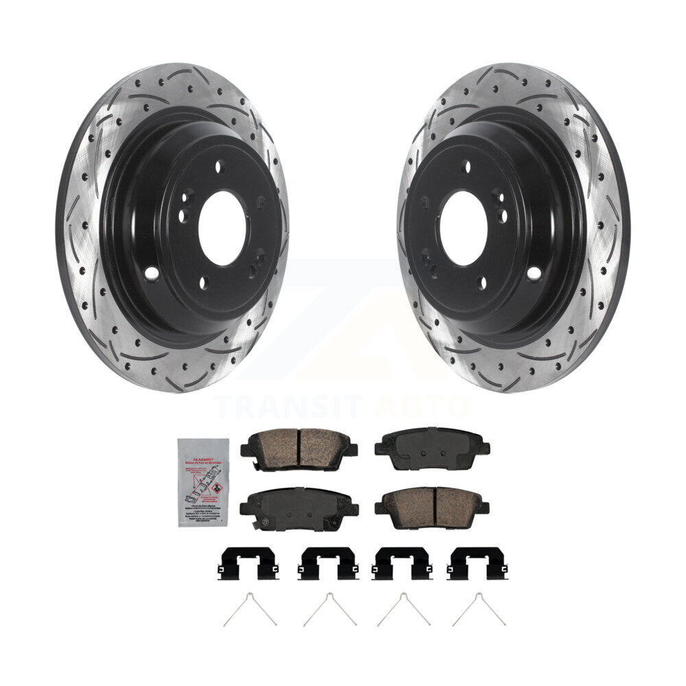 Transit Auto KDA-102101 Disc Brake Kit for 2018-2020 Genesis G80 - Rear product image