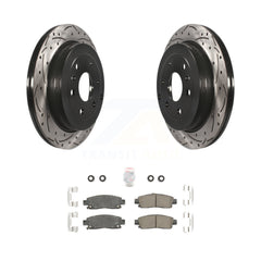 Transit Auto KDA-102107 Disc Brake Kit for 2007-2017 GMC Acadia Limited, Chevrolet Traverse, Buick Enclave & more - Rear product image