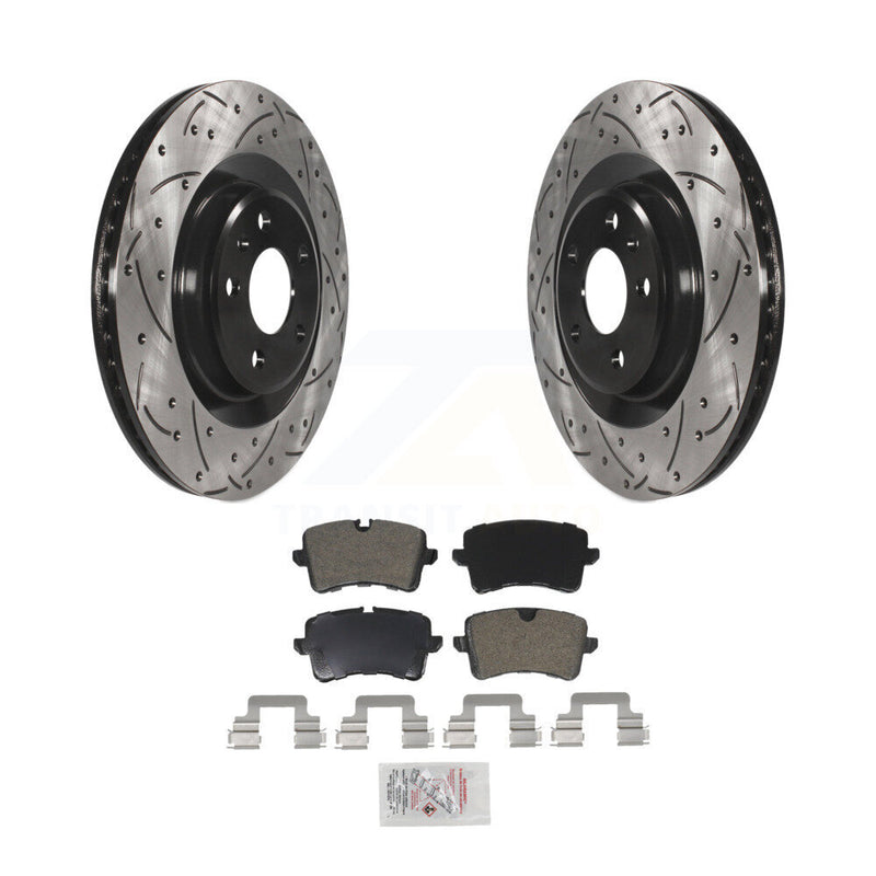 Transit Auto KDA-102112 Disc Brake Kit for 2011-2018 Porsche Macan, Audi A7 Quattro, Audi A6 & more - Rear product image