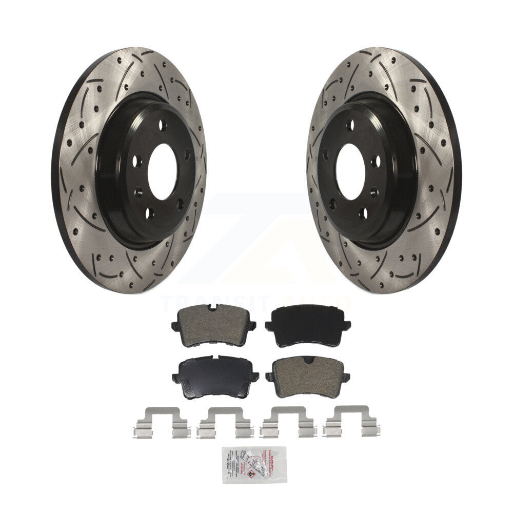 Transit Auto KDA-102113 Disc Brake Kit for 2012-2013 Audi A6, Audi A6 Quattro, Audi A7 Quattro - Rear product image