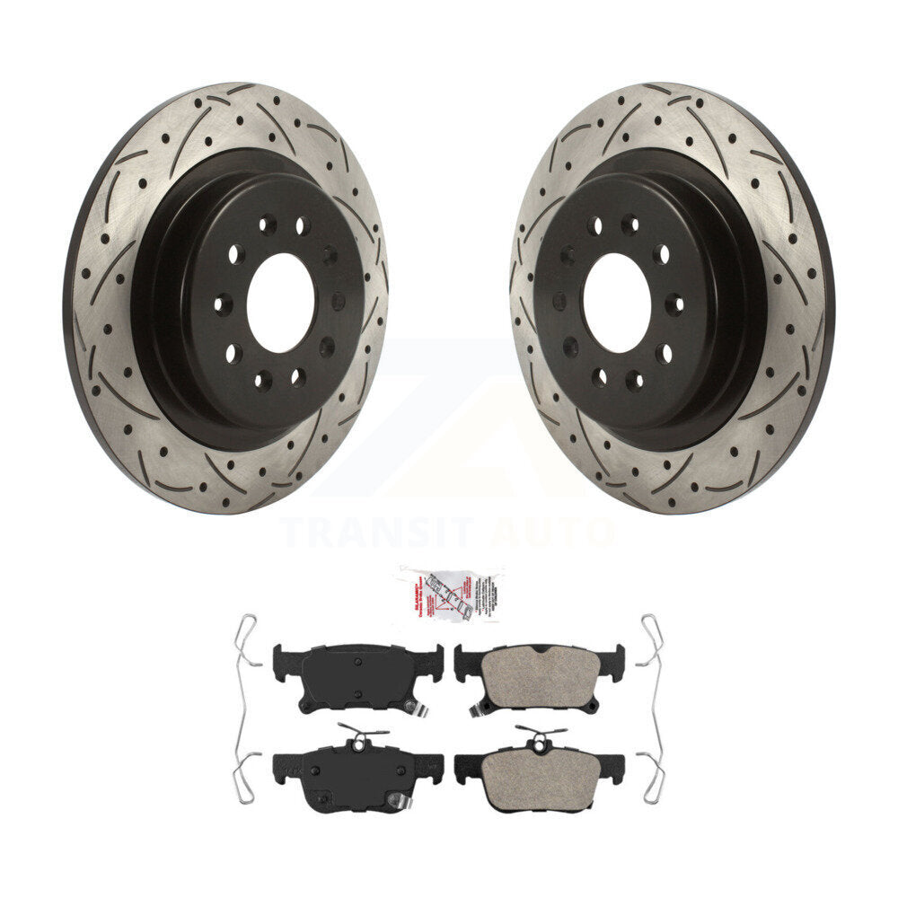 Transit Auto KDA-102126 Disc Brake Kit for 2016-2018 Buick Envision - Rear product image