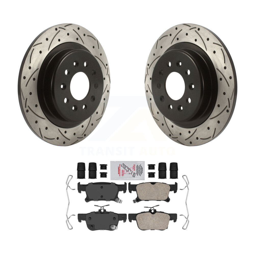 Transit Auto KDA-102127 Disc Brake Kit for 2016-2018 Buick Envision - Rear product image