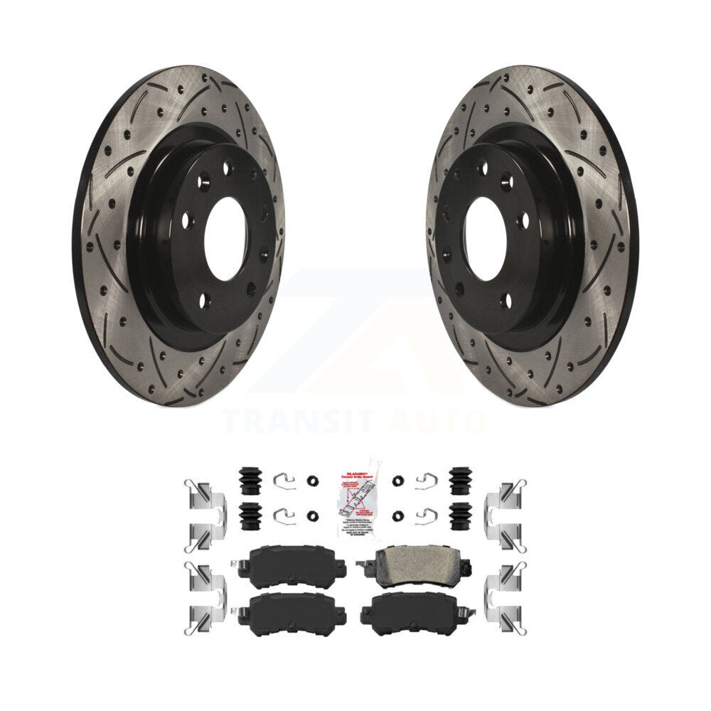 Transit Auto KDA-102146 Disc Brake Kit for 2016-2018 Mazda CX-3 - Rear product image