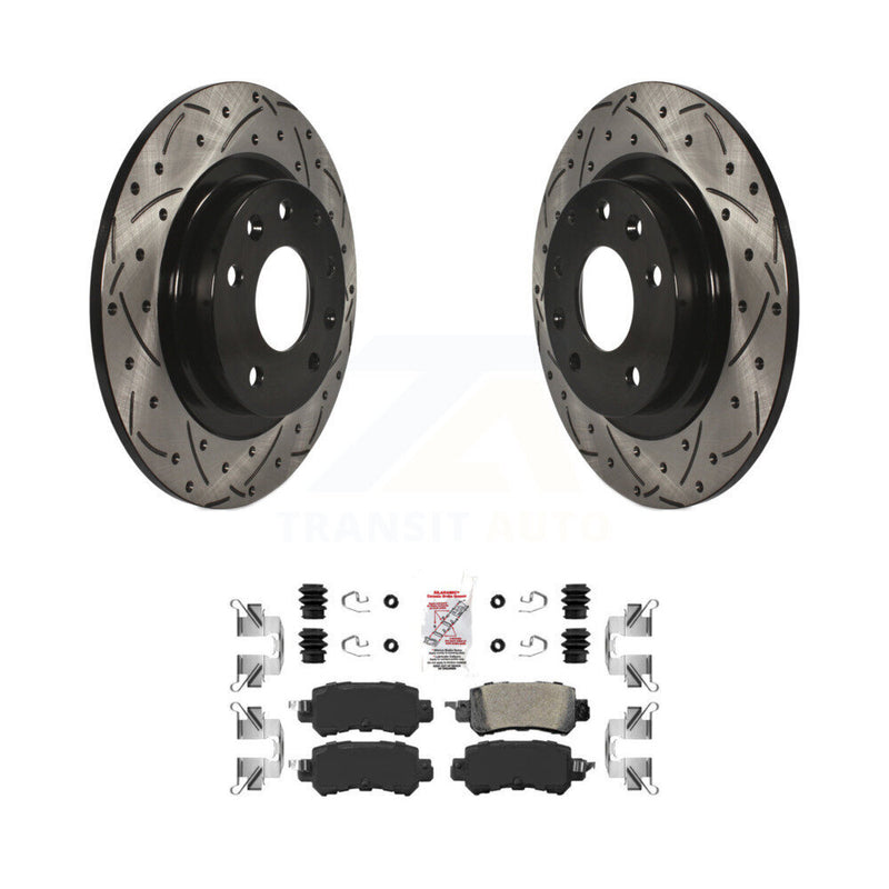 Transit Auto KDA-102146 Disc Brake Kit for 2016-2018 Mazda CX-3 - Rear product image