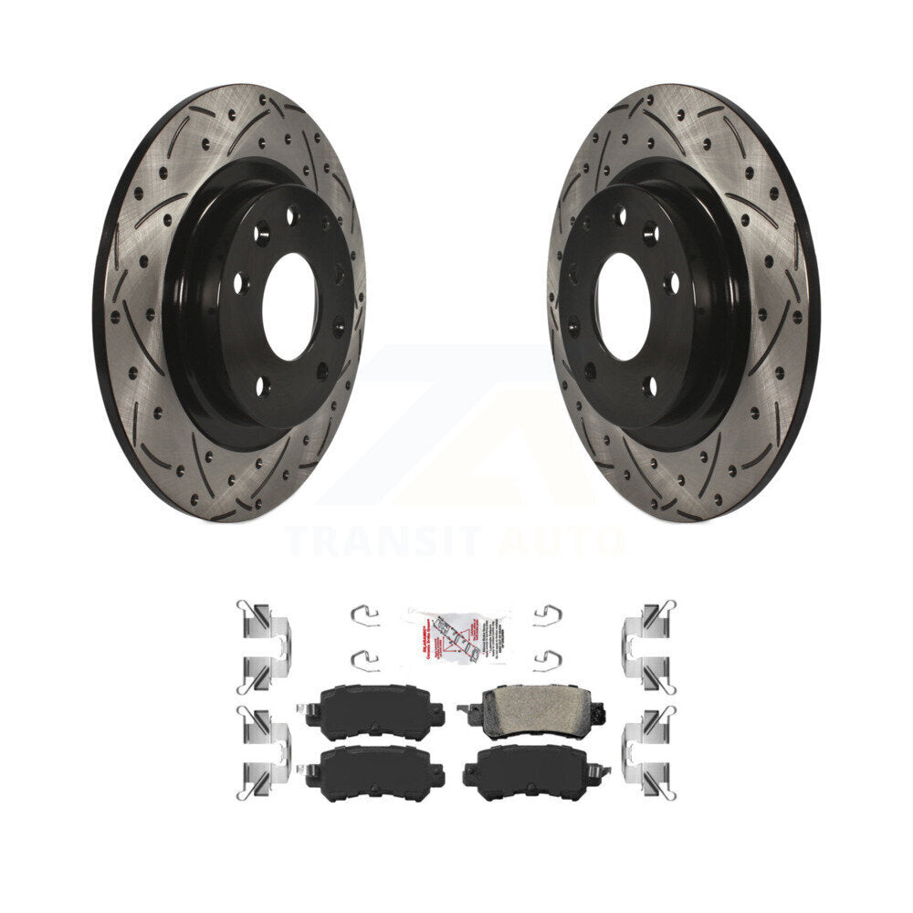 Transit Auto KDA-102147 Disc Brake Kit for 2016-2018 Mazda CX-3 - Rear product image