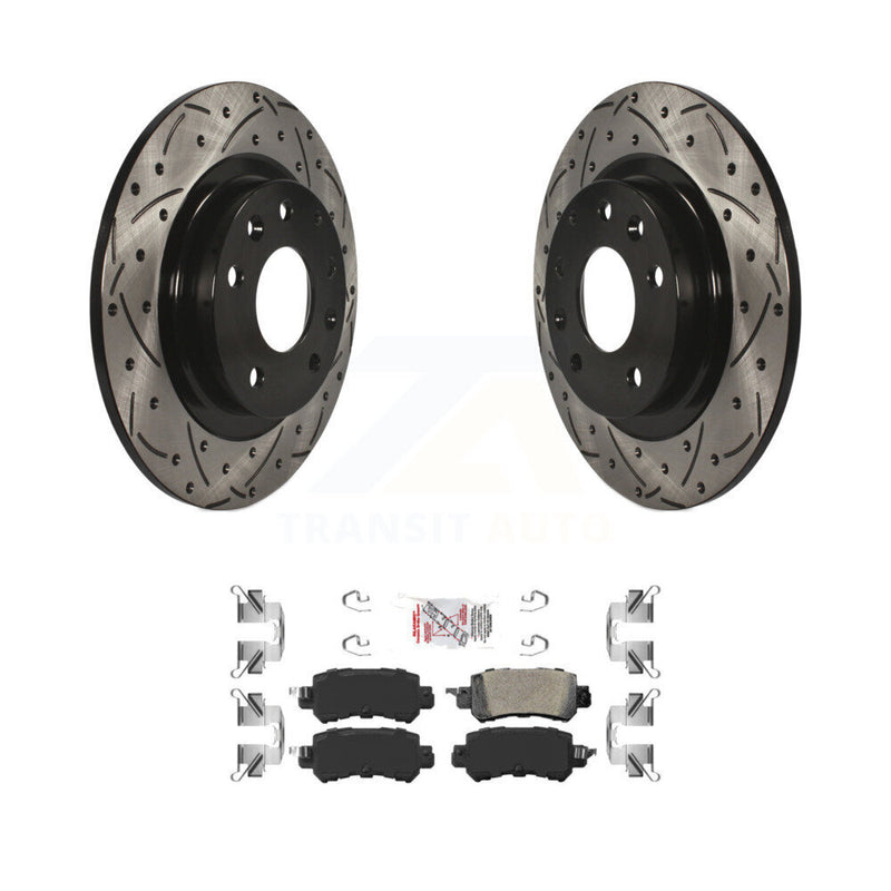 Transit Auto KDA-102147 Disc Brake Kit for 2016-2018 Mazda CX-3 - Rear product image