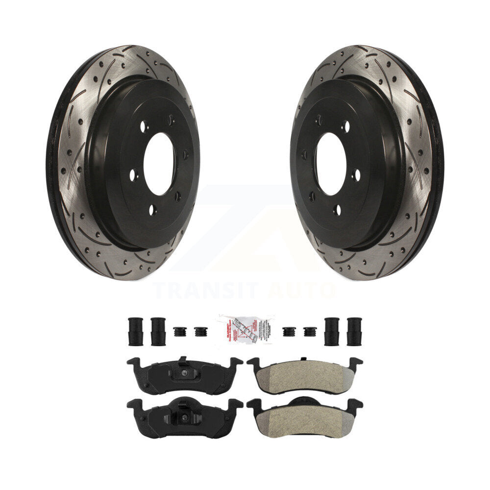 Transit Auto KDA-102190 Disc Brake Kit for 2007-2017 Ford Expedition, Lincoln Navigator - Rear product image