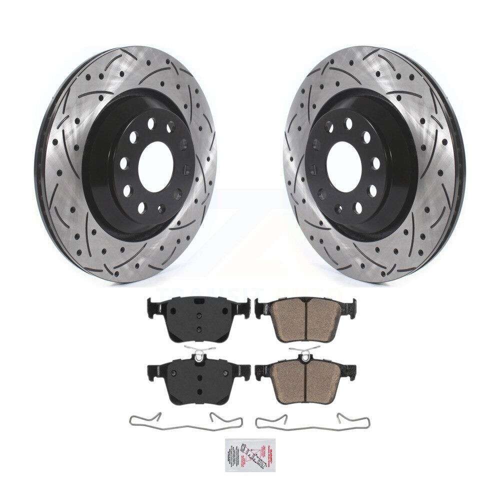 Transit Auto KDA-102204 Disc Brake Kit for 2017-2023 Volkswagen Atlas, Volkswagen Golf R - Rear product image