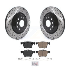 Transit Auto KDA-102204 Disc Brake Kit for 2017-2023 Volkswagen Atlas, Volkswagen Golf R - Rear product image