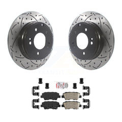 Transit Auto KDA-102208 Disc Brake Kit for 2010-2017 Hyundai Azera, Hyundai Sonata, Kia Optima - Rear product image