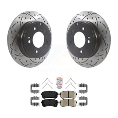 Transit Auto KDA-102214 Disc Brake Kit for 2016-2020 Hyundai Sonata, Kia Optima - Rear product image