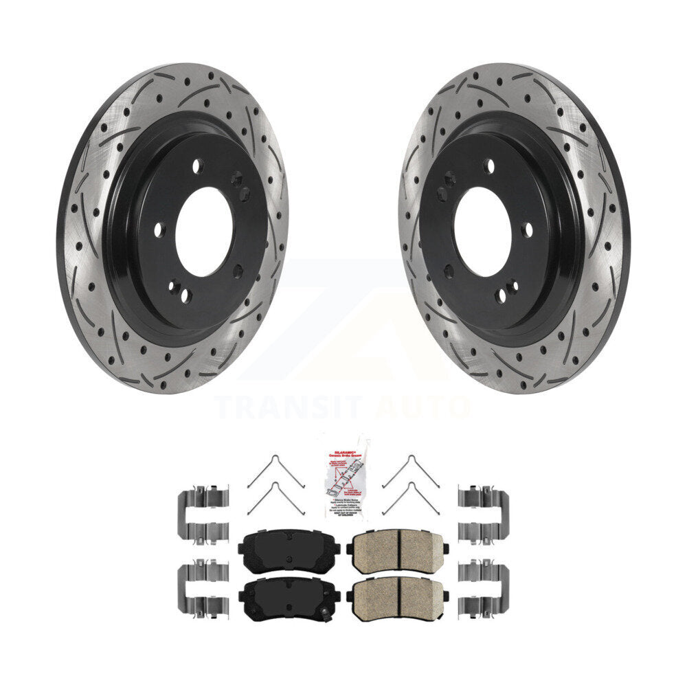 Transit Auto KDA-102215 Disc Brake Kit for 2016 Kia Optima - Rear product image