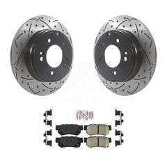 Transit Auto KDA-102217 Disc Brake Kit for 2006-2008 Hyundai Sonata - Rear product image