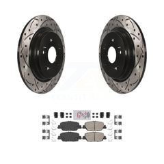 Transit Auto KDA-102222 Disc Brake Kit for 2017-2024 Honda CR-V - Rear product image