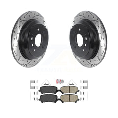 Transit Auto KDA-102226 Disc Brake Kit for 2016-2024 Honda Passport, Honda Ridgeline, Honda Pilot - Rear product image