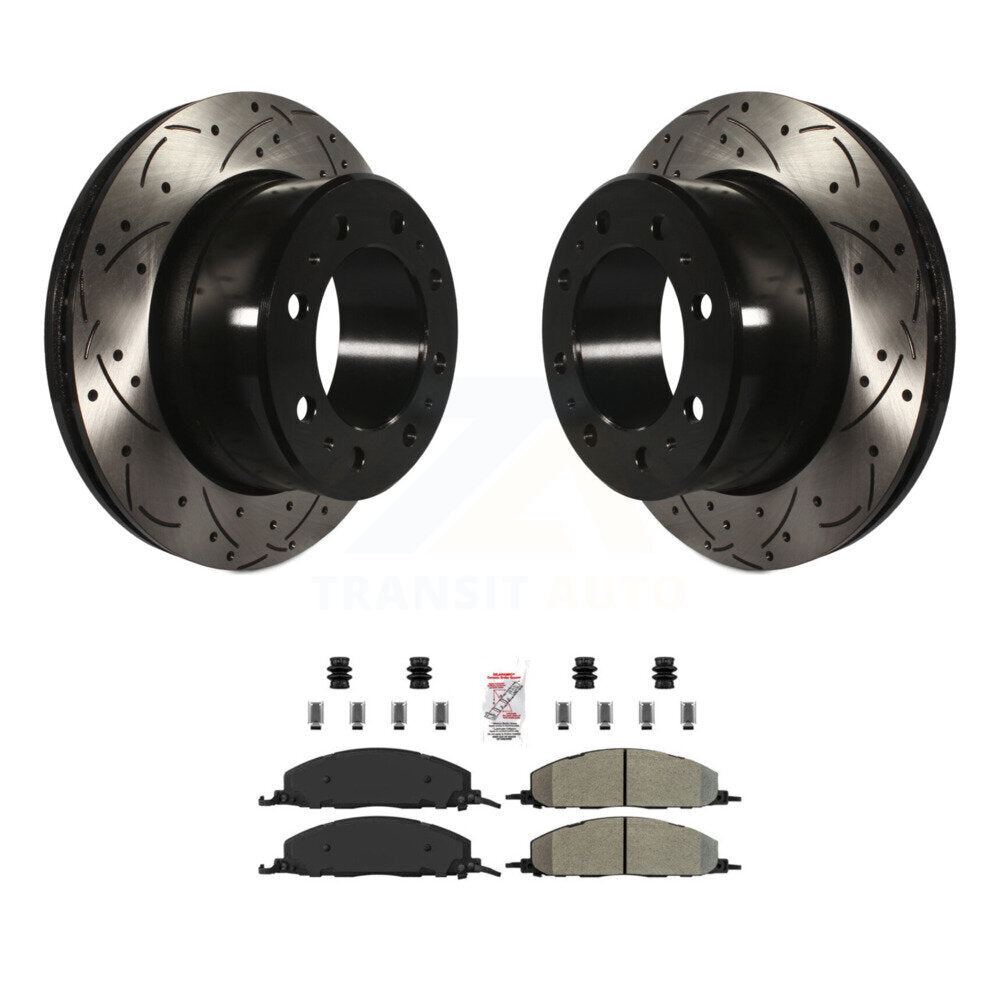 Transit Auto KDA-102236 Disc Brake Kit for 2009-2018 Ram 1500, Ram 2500, Ram 3500 & more - Rear product image