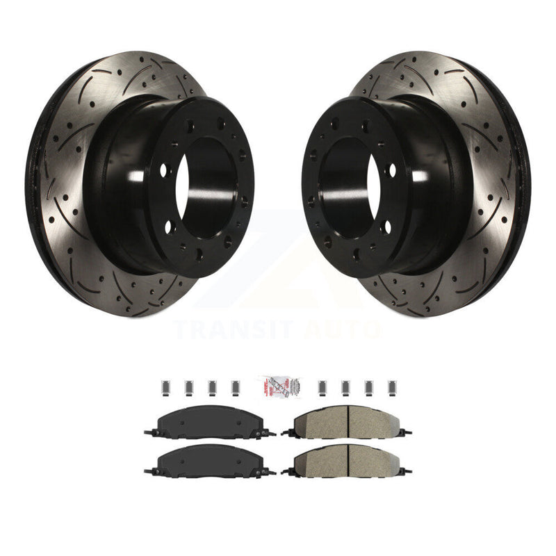 Transit Auto KDA-102237 Disc Brake Kit for 2009-2018 Ram 1500, Ram 2500, Ram 3500 & more - Rear product image