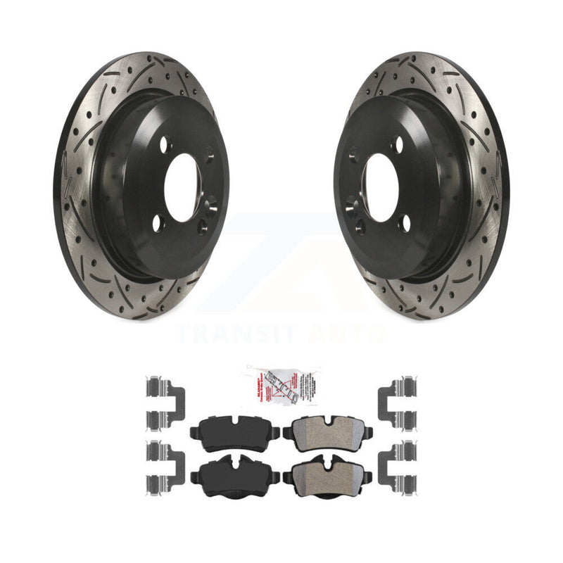 Transit Auto KDA-102247 Disc Brake Kit for 2007-2015 Mini Cooper - Rear product image