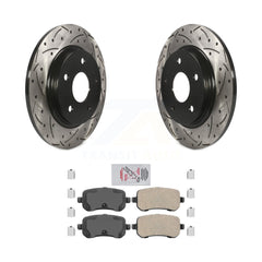 Transit Auto KDA-102252 Disc Brake Kit for 2008-2012 Chrysler Town & Country, Dodge Grand Caravan, Dodge Journey & more - Rear product image