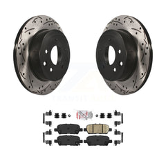 Transit Auto KDA-102256 Disc Brake Kit for 2003-2023 Nissan LEAF, Nissan Rogue Sport, Nissan Rogue & more - Rear product image