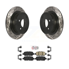 Transit Auto KDA-102260 Disc Brake Kit for 2002-2023 Nissan Altima, Nissan Juke, Nissan Sentra & more - Rear product image