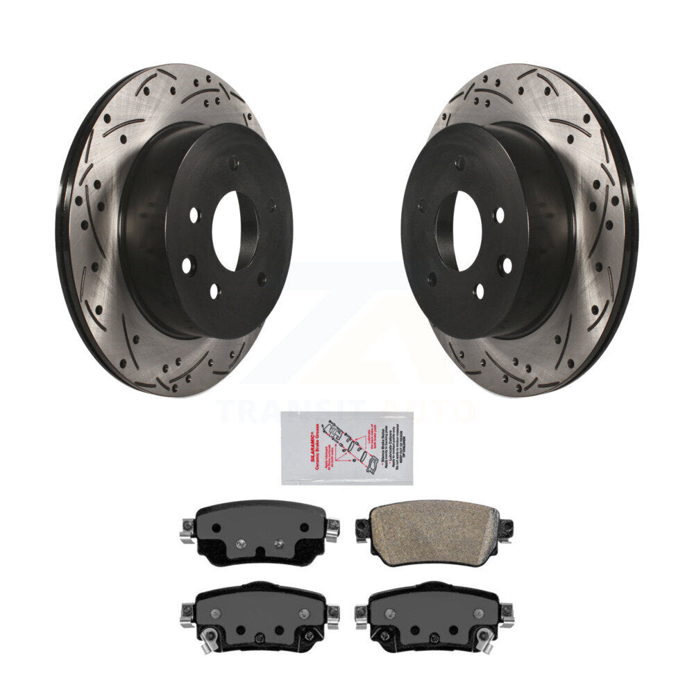 Transit Auto KDA-102261 Disc Brake Kit for 2019 Nissan Rogue Sport - Rear product image