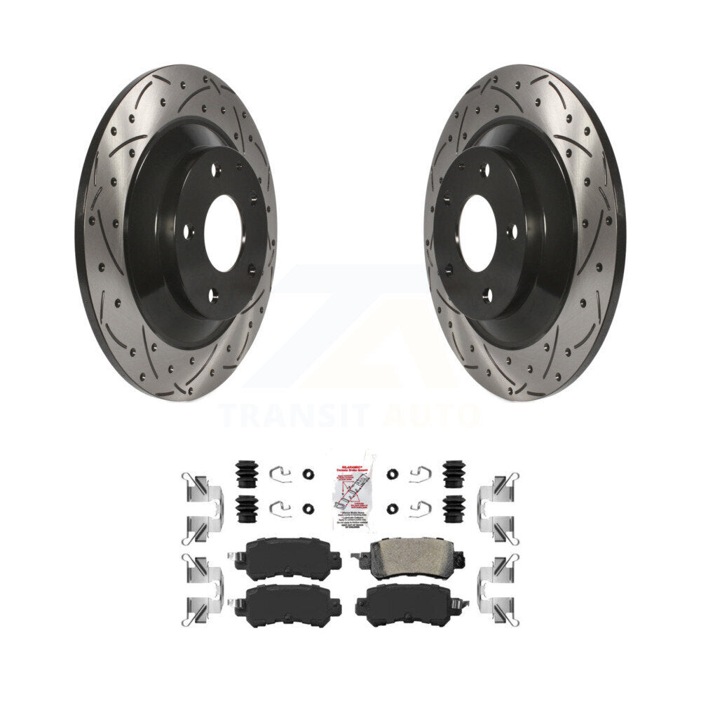 Transit Auto KDA-102262 Disc Brake Kit for 2013-2015 Mazda CX-5 - Rear product image