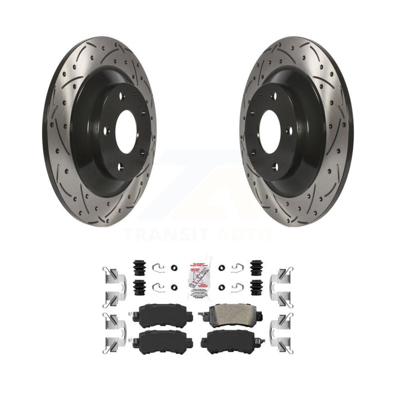 Transit Auto KDA-102262 Disc Brake Kit for 2013-2015 Mazda CX-5 - Rear product image