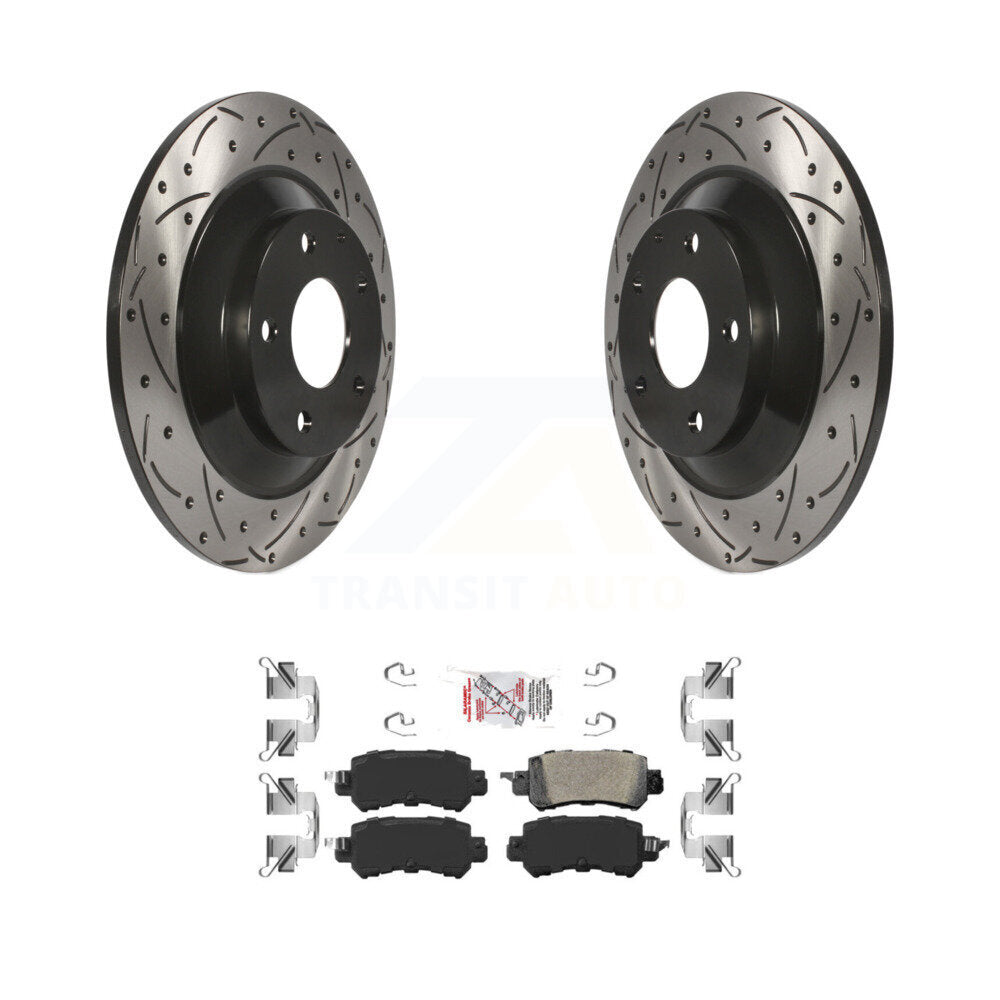 Transit Auto KDA-102263 Disc Brake Kit for 2013-2015 Mazda CX-5 - Rear product image