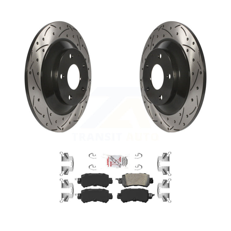 Transit Auto KDA-102263 Disc Brake Kit for 2013-2015 Mazda CX-5 - Rear product image