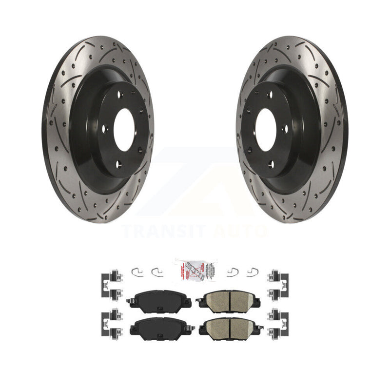 Transit Auto KDA-102264 Disc Brake Kit for 2016-2024 Mazda CX-5 - Rear product image