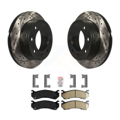 Transit Auto KDA-102268 Disc Brake Kit for 1999-2009 Chevrolet Silverado 1500 HD Classic, Chevrolet Suburban 2500, GMC Sierra 1500 HD Classic & more - Rear product image
