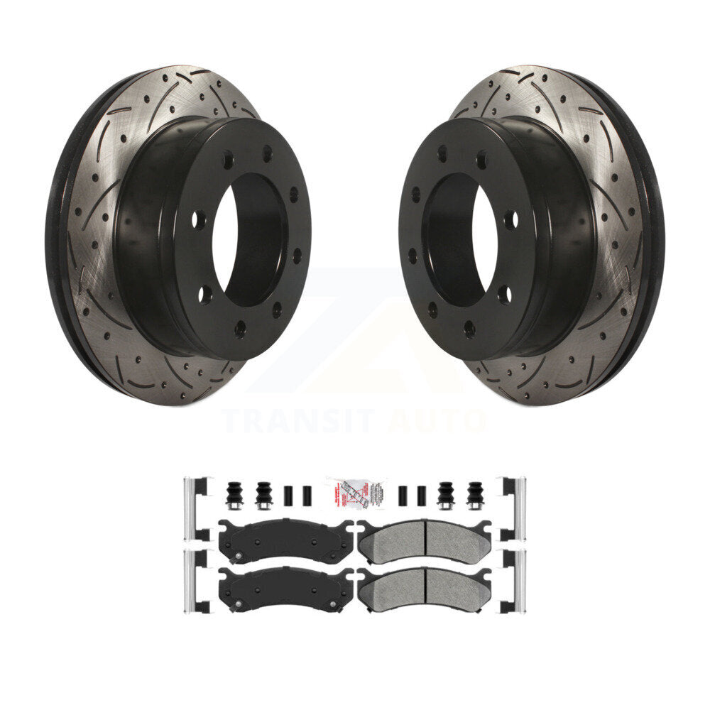 Transit Auto KDA-102269 Disc Brake Kit for 1999-2013 Chevrolet Suburban 2500, GMC Yukon XL 2500, Chevrolet Silverado 2500 HD & more - Rear product image