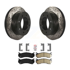Transit Auto KDA-102270 Disc Brake Kit for 1999-2013 Chevrolet Suburban 2500, GMC Yukon XL 2500, Chevrolet Silverado 2500 HD & more - Rear product image