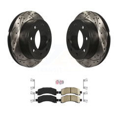 Transit Auto KDA-102274 Disc Brake Kit for 2003-2014 Chevrolet Express 3500, GMC Savana 3500, Chevrolet Express 2500 & more - Rear product image