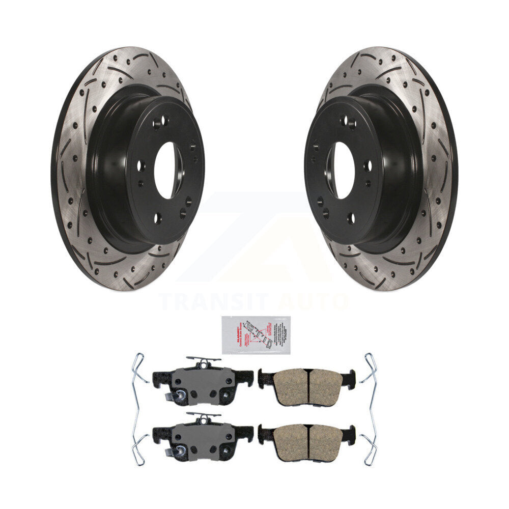 Transit Auto KDA-102294 Disc Brake Kit for 2018-2024 Honda Accord - Rear product image