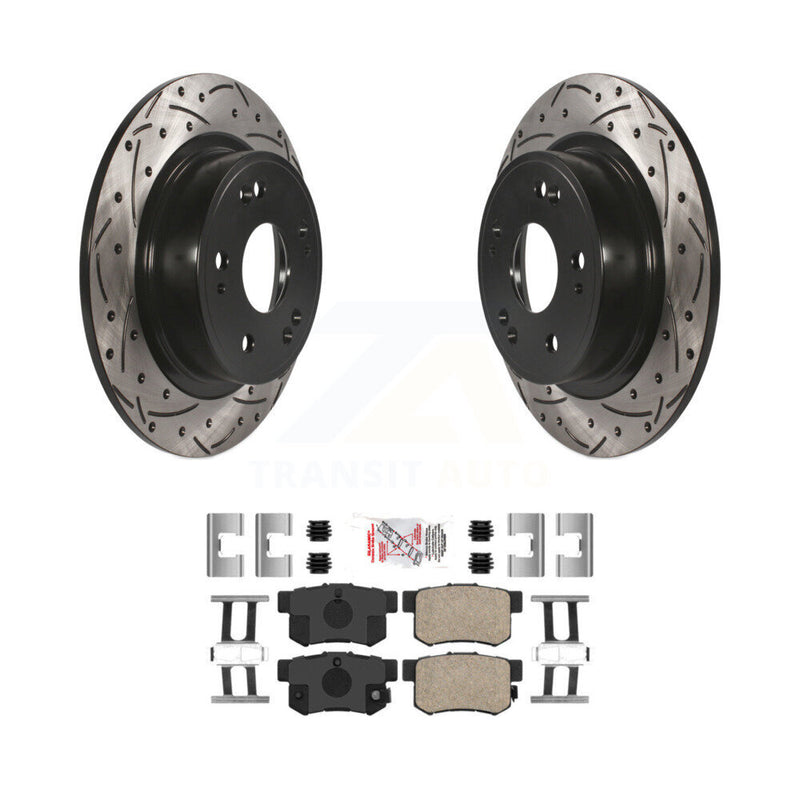 Transit Auto KDA-102295 Disc Brake Kit for 2005-2022 Acura ILX, Honda Accord - Rear product image