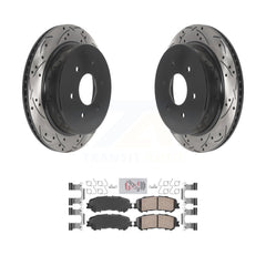 Transit Auto KDA-102300 Disc Brake Kit for 2017-2023 Nissan TITAN - Rear product image