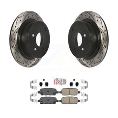 Transit Auto KDA-102304 Disc Brake Kit for 2007-2012 Nissan Altima, Nissan Sentra - Rear product image