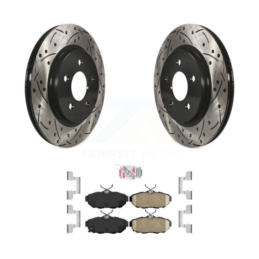 Transit Auto KDA-102311 Disc Brake Kit for 2011-2014 Ford Mustang - Rear product image