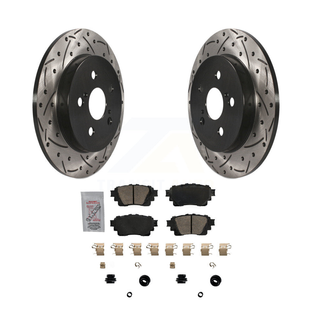 Transit Auto KDA-102322 Disc Brake Kit for 2019 Toyota Corolla - Rear product image