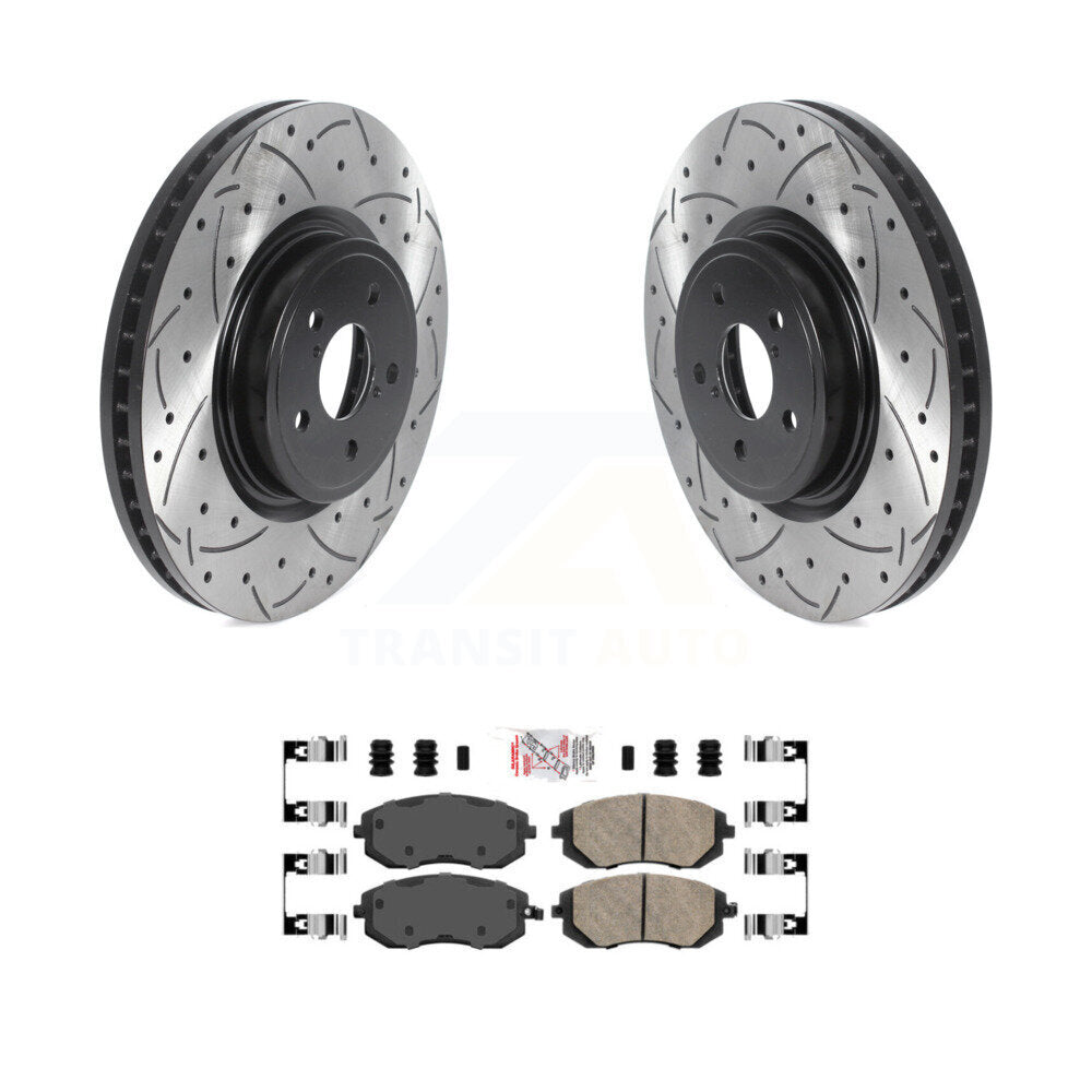 Transit Auto KDA-102334 Disc Brake Kit for 2005-2006 Subaru Legacy - Front product image