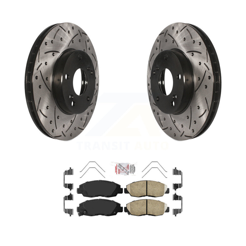 Transit Auto KDA-102340 Disc Brake Kit for 2014-2015 Honda Civic - Front product image