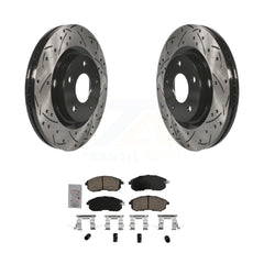 Transit Auto KDA-102345 Disc Brake Kit for 2017-2019 Nissan Sentra - Front product image