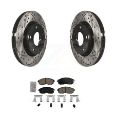 Transit Auto KDA-102347 Disc Brake Kit for 2013-2019 Nissan Sentra - Front product image