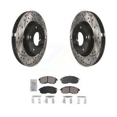 Transit Auto KDA-102348 Disc Brake Kit for 2013-2019 Nissan Sentra - Front product image