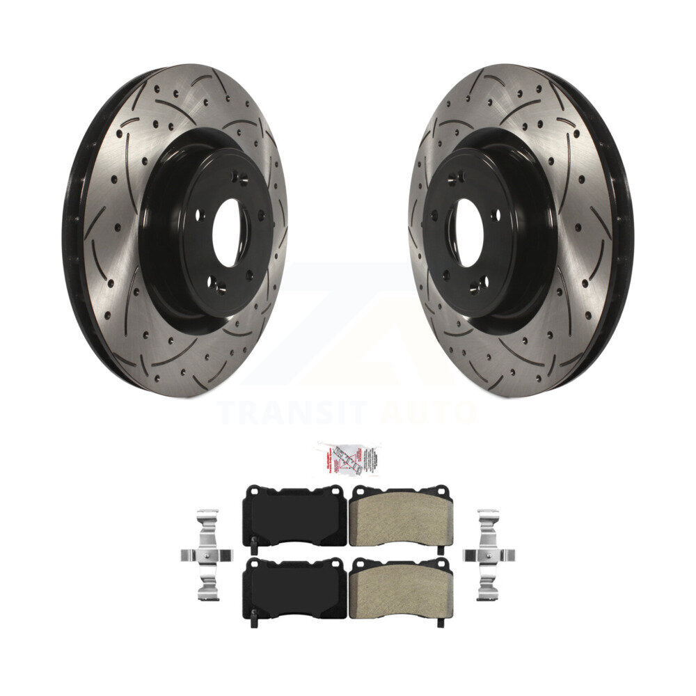 Transit Auto KDA-102350 Disc Brake Kit for 2010-2016 Hyundai Genesis Coupe - Front product image